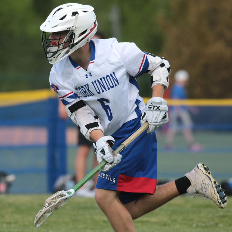 FUMA Lacrosse player