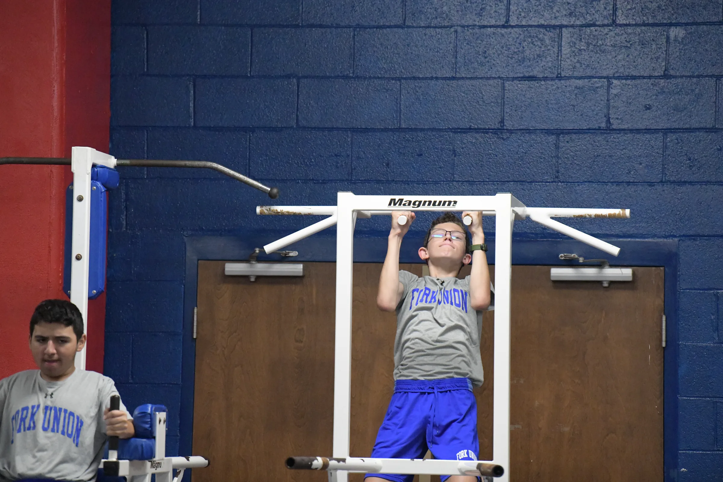 FUMA Summer Academy cadets training during the athletic block.